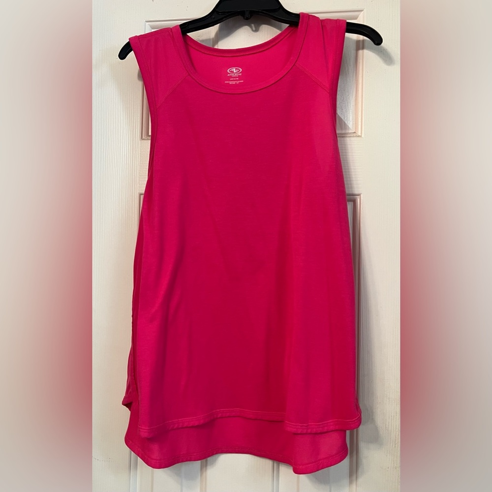 Pink workout shirt